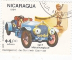 Sellos de America - Nicaragua -  Coche de epoca- Daimler