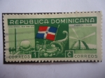 Sellos de America - Rep Dominicana -  Feria Mundial - Nueva York 1939