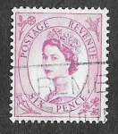 Stamps United Kingdom -  300 - Isabel II Reina de Reino Unido