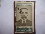 Sellos de America - M�xico -  Centenario del Nacimiento de Belisario Domínguez 1863-1963) - Líder Revolucionario.