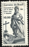 Stamps Brazil -  150 años de la muerte de 'Aleijadinho' Antonio Francisco Lisboa.