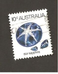 Sellos de Oceania - Australia -  INTERCAMBIO