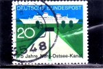 Stamps Germany -  75 aniversario Canal del Mar del Norte