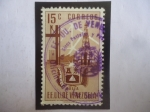 Stamps Venezuela -  EE.UU. de Venezuela - Estado Zulia - Escudo de Armas.