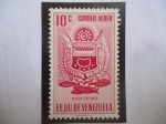 Stamps Venezuela -  EE.UU. de Venezuela - Estado Nueva Esparta - Escudo de Armas.