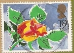 Stamps United Kingdom -  San Valentín - Rosa