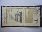 Stamps Venezuela -  Simón Bolívar (1783-1830)-Casa del Congreso de Angostura. - Bicentenario de Nacimiento de Simón Bolí