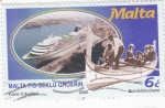Stamps Malta -   Luzzu y cruceros