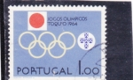 Stamps Portugal -  Olimpiada Tokio'64