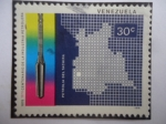 Stamps Venezuela -  Centenario de la Industria del petróleo (1878-1978)-Cabeza de Perforacíon-Petrolia del Tachira-Camp