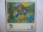 Sellos de America - Venezuela -  Año Mundial del Escultismo 1982/1983- Venezuela.