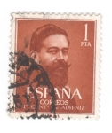 Stamps Spain -  Edifil 1321. Centenario del nacimiento de Isaac Albeniz