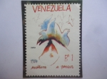 Stamps Venezuela -  Caricaturista y Muralista, Pedro León Zapata (1929-2015) - Enséñame a Pensar.