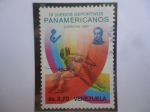 Stamps Venezuela -  Esgrima Deportiva - IX Juegos Deportivos  Panamericanos -Caracas, 1983.