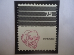 Stamps Venezuela -  Juan Pablo Duarte y Díez (1813-1876) - Centenario de su Muerte en Caracas (1876-1976)