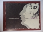 Stamps Venezuela -  Día del Idioma . Siluetas - Figuras Estilizadas.