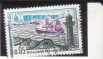 Stamps France -  Bologne sobre el mar 