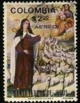 Stamps Colombia -  Santa Teresa de Jesús.