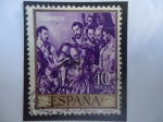 Stamps Spain -  Ed:1339-Oleo, Martirio de San Mauricio- del Pintor Español El Greco (1541-1614) Domenicos Theotocópo