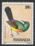 Sellos del Mundo : Africa : Rwanda : aves
