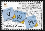 Sellos del Mundo : Europa : España : Año Internacional de la Tabla Periodica de los elementos quimicos 