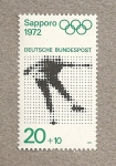 Stamps Germany -  Juegos olimpicos invierno Sapporo