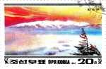 Stamps North Korea -  Paisaje