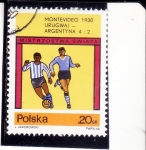 Stamps Poland -  Mundial Uruguay 1930
