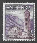 Sellos de Europa - Andorra -  53 - Santa Coloma