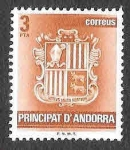 Stamps Andorra -  135 - Escudo Nacional