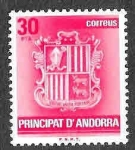 Stamps Andorra -  140 - Escudo Nacional