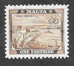Sellos de Europa - Malta -  191 - Puerto de la Valeta