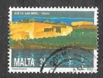 Stamps : Europe : Malta :  785 - Fuerte de San Miguel