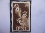 Stamps Spain -  Ed:ES-IF 131- Limoniastrum Ifniensis-IFNI Español-Territorrio en Marruecos -Pro-Infancia 1956-