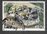 Sellos de Europa - Malta -  1384 - Templo Megalítico de Malta