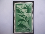 Sellos de Europa - Espa�a -  Ed:ES-GN 394 - Guinea Española - Flores: Digitalis Purpures - Sellos: Pro-Indigenas 1956.