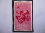 Stamps Spain -  Ed:ES-IF 197 - Anthocharis Eupheno - IFNI Español - Sellos: Pro-Infancia 1963 