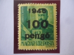 Stamps Hungary -  General, Aetúr Görgey (1818-1916) - (Artúr Gérgei de Gargs et Toporc