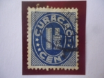 Stamps Netherlands Antilles -  Curacao -Serie: Queen Guillermina-Sello de 1,1/2 Céntimo Holandés-