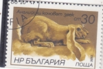 Stamps Bulgaria -  conejo