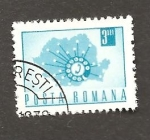 Stamps Romania -  INTERCAMBIO