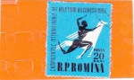 Stamps Romania -  campeonato internacional atletismo Bucarest'57