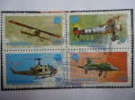 Stamps Venezuela -  Exfilve 79 - Fuerza Aérea Venezolana - 59 Aniversario
