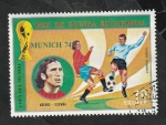 Stamps Equatorial Guinea -  30 - Copa del Mundo de Fútbol, Munich 74, Asensi