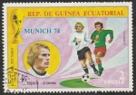 Stamps Equatorial Guinea -  45 - Copa del Mundo de Fútbol Munich 74, Hoeness