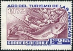 Stamps Chile -  Año del Turismo de las Americas
