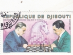 Stamps Djibouti -  Creación de la federación de ajedrez