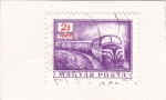 Stamps Hungary -  Ferrocarril