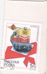 Stamps Hungary -  30 aniversario del ferrocarril
