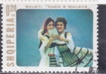 Stamps Albania -  Ballet 